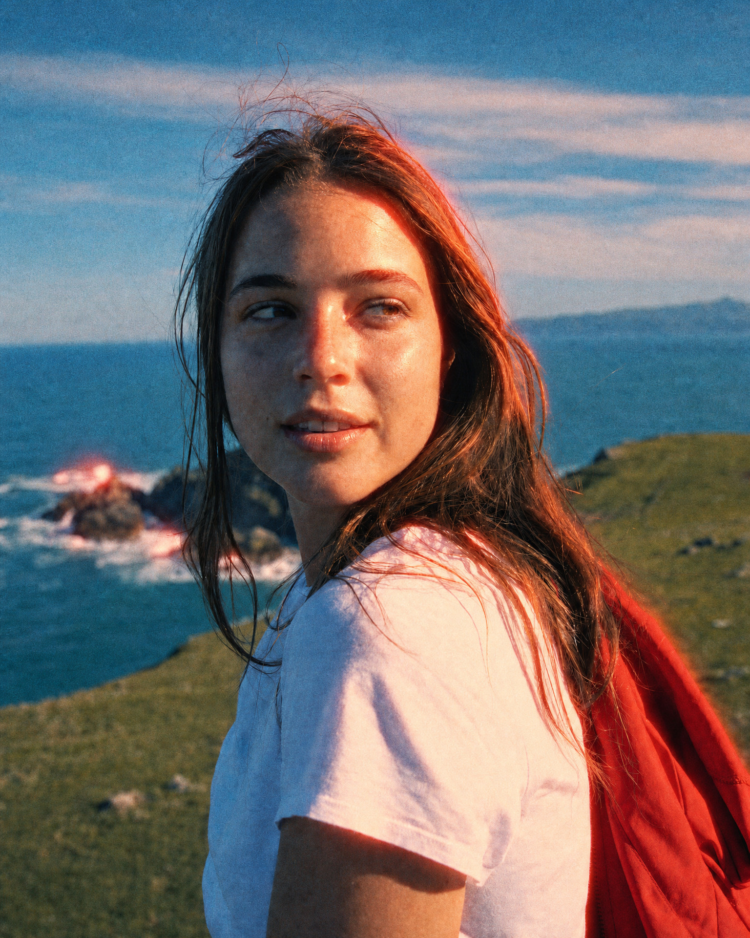 The same photograph printed as CineStill 800T