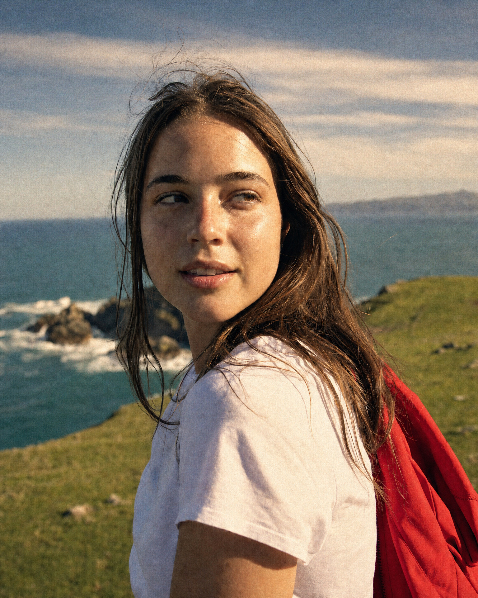 The same photograph printed as Portra 800